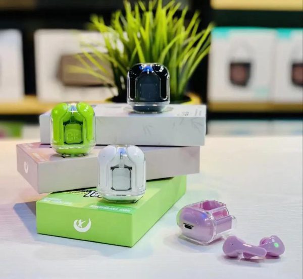 Air31 Earbuds Wireless Crystal Transparent And Bluetooth