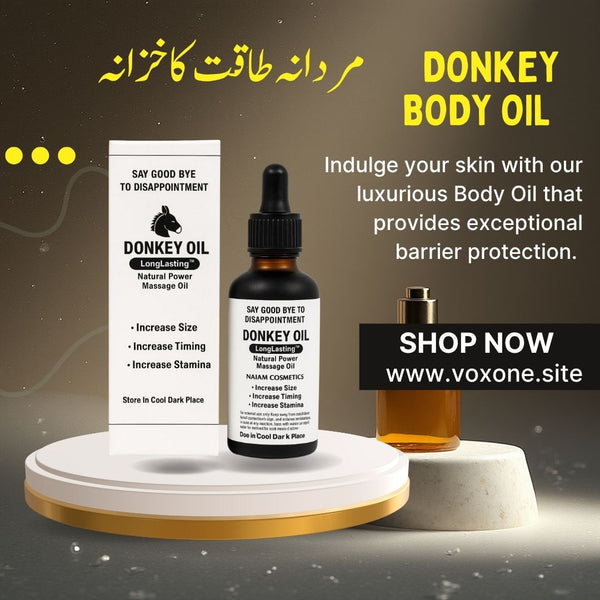 Revitalizing Donkey Body Oil - Pack of 1