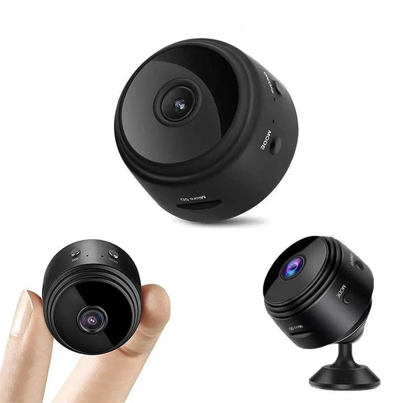 A9 Mini WiFi Security Camera 1080p Night Vision Magnetic Mount For Home And Office